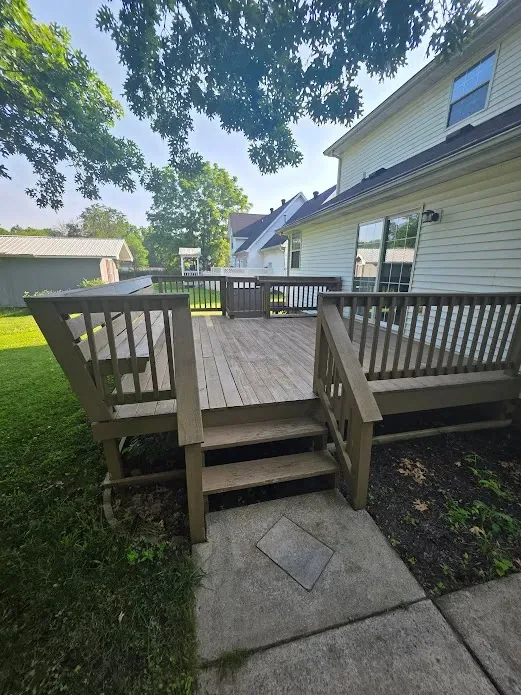 Comptons Painting LLC — Deck & Fence project