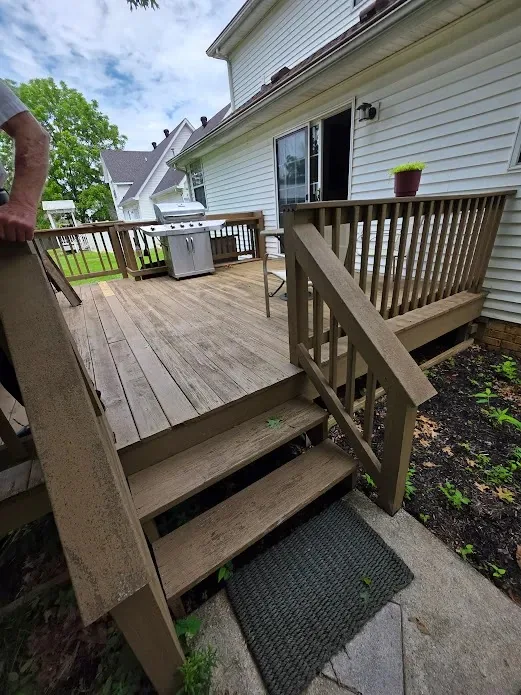 Comptons Painting LLC — Deck & Fence project