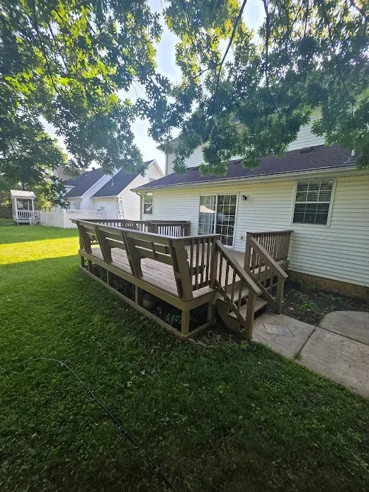 Comptons Painting LLC — Deck & Fence project